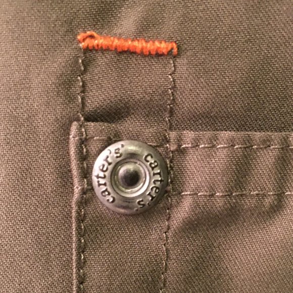 CARTER'S "Bear Scout" Snap-Bottom Overalls - Picture 10 of 12